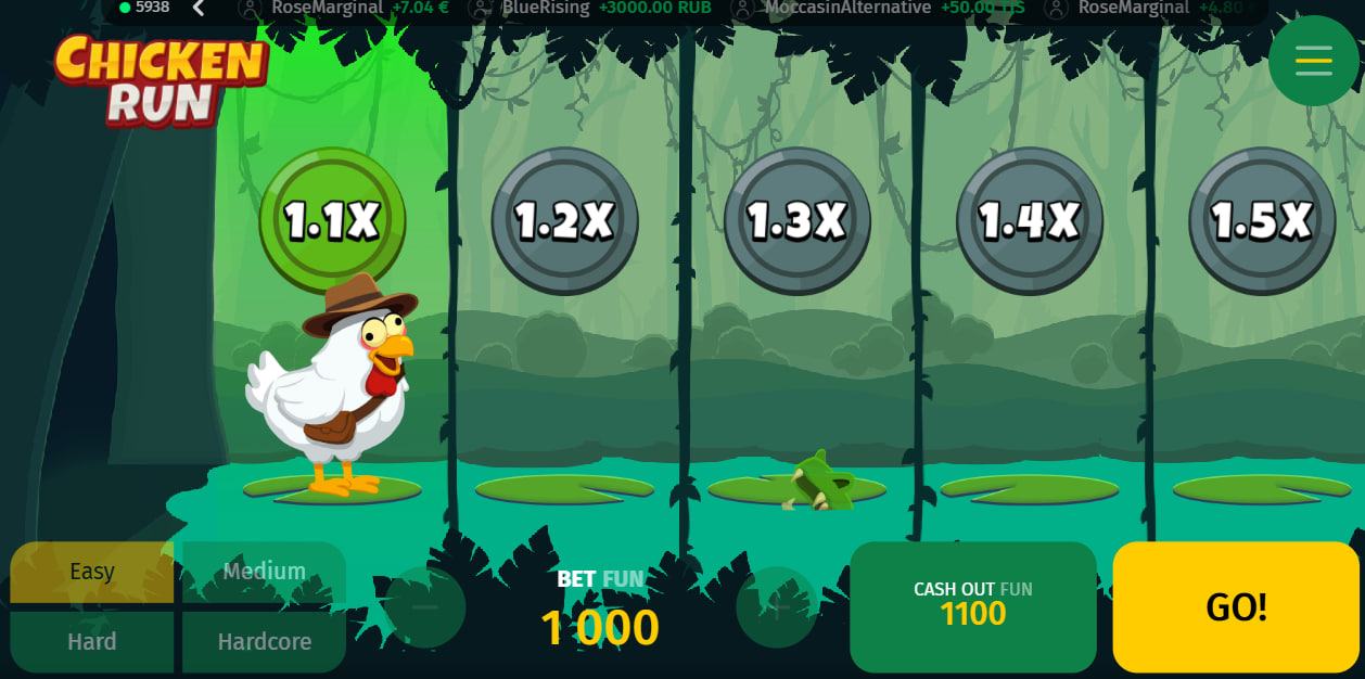 Chicken Run direkt ausprobieren und wo man sicher spielt